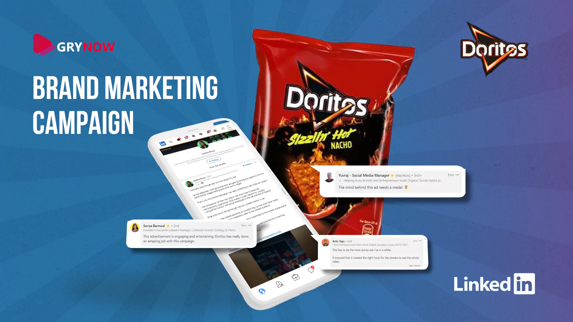 Doritos TV Commercial Campaign: 3M+ Views and Influencer Buzz